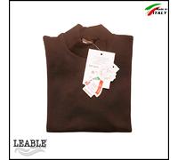Maglia Uomo Leable Manica Lunga Collo a Lupetto Caldo Cotone Art.349