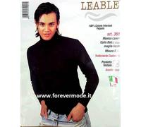 Maglia uomo Leable manica lunga con collo dolcevita in cotone caldo art 351