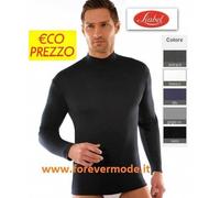 Maglia uomo Liabel manica lunga con collo a lupetto in cotone caldo - 2828-163