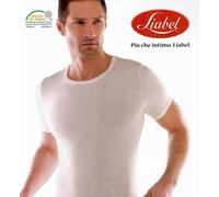 LIABEL 3 Corpo Maglia Intima Uomo Girocollo Lana/Cotone m/m Art.5321/23 (TG.7)