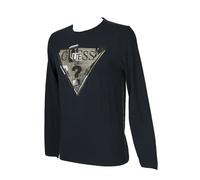 Maglia uomo manica lunga girocollo con stampa cotone GUESS articolo M44I19 I3Z00