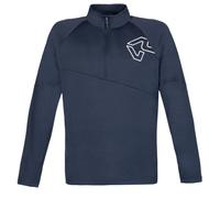 Maglia Uomo Rock Experience Urus Man Fleece Stretch Mezza Zip 02073 1330 Blu