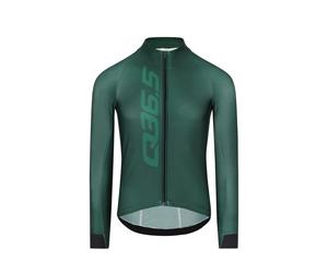 Maglia verde a maniche lunghe Q36.5 Gregarius Hybrid Signature, Taglia S