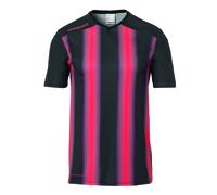 uhlsport Maglia Stripe 2.0, Uomo, Nero/Rosso, L
