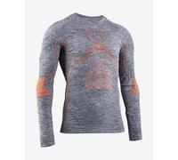 Maglia X-Bionic ML Energy Accumulator 4.0 Melange manica lunga grigio arancione - M
