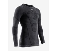 X-Bionic - Symbio Merino Shirt L/S - Intimo lana merinos L grigio/nero