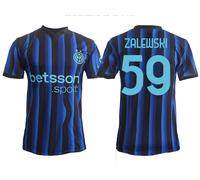 Maglia Zalewski Inter Home 2025 2026 Nerazzurra ufficiale adulto bambino
