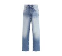 Magliano Blue Cotton Relaxed Fit Jeans - L