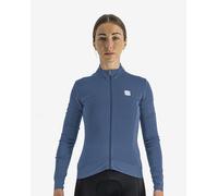 Sportful Monocrom Thermal W - maglia ciclismo manica lunga - donna M Blue woman