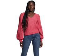 Maglione Scollo A V Misto Lana Corallo S