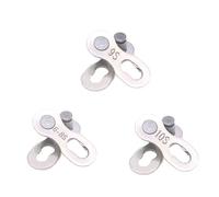 Maglie per Catena per Bici, 3 Pcs Bicicletta Catena, Anello Mancante per Bicicletta, Connettori per Catena per Bici, per 6-7-8, 9, 10 Velocità Catena, Riutilizzabile