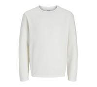 JACK & JONES Pullover 'JJEGeorge' bianco Uomo JACK & JONES XXL bianco