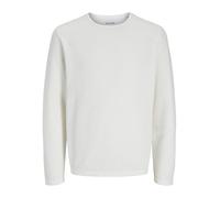 JACK & JONES Pullover 'JJEGeorge' bianco Uomo JACK & JONES XL bianco