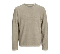 JACK & JONES Pullover 'JJEGeorge' greige Uomo JACK & JONES XXL