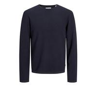 JACK & JONES Maglione Lavorato a Maglia, Tinta Unita, Blazer Blu Marine, L