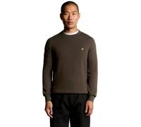 Lyle & Scott Maglia Uomo 1874 KN2110V Merino Crew X863 Espresso