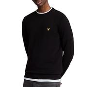 MAGLIE Uomo LYLE & SCOTT 1874 KN2136V COTTON CREW Z865 JET BLACK