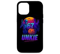Maglietta 67 Unkie Meme Halloween Zucca Scheletro Fantasma Custodia per iPhone 12/12 Pro