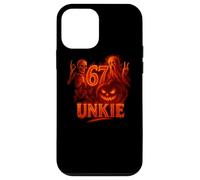 Maglietta 67 Unkie Meme Halloween Zucca Scheletro Fantasma Custodia per iPhone 12 mini