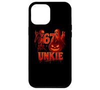 Maglietta 67 Unkie Meme Halloween Zucca Scheletro Fantasma Custodia per iPhone 12 Pro Max