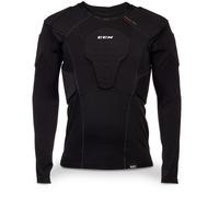 Maglietta a compressione CCM Referee Padded Shirt Senior S