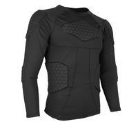 Maglietta a compressione da uomo T-shirt da ciclismo aderente imbottita a