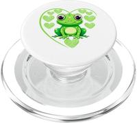 Maglietta a forma di rana Amphibian Lover Tie-Dye Grumpy Frog Arte giapponese PopSockets PopGrip per MagSafe