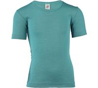 Engel - Kids' Undershirt S/S - Intimo lana merinos 176 turchese