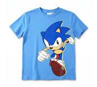 Maglietta a Manica Corta Sonic per Bambini e Bambine - Maglietta per Bambini Chase, Traspirante, Morbida e Comoda, Abbigliamento Estivo da Indossare Tutti i Giorni e per Le Gite Fuori Porta