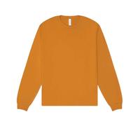 Maglietta A Manica Lunga Boxy Bell Canvas In Cotone Fit Relaxed