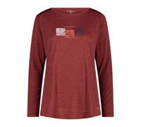 Cmp 33n5596 Long Sleeve T-shirt Rosso 2XS Donna