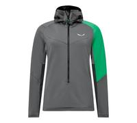 Maglietta a manica lunga da donna con 1/2 zip Salewa NXT Hybride Gris S