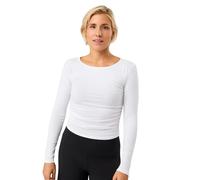 Maglietta a manica lunga da donna Mandala Blanc L