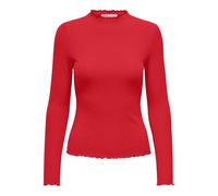 Maglietta a manica lunga da donna Only Emma Rouge S