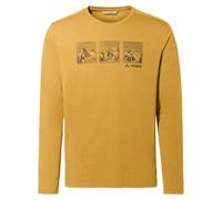 Vaude Rosemoor Ii Long Sleeve T-shirt Giallo S Uomo