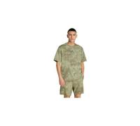 Maglietta a maniche corte adidas terrex multi spray dye verde da uomo