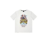Maglietta a maniche corte ciele ortshirt wallace lake road bianca unisex