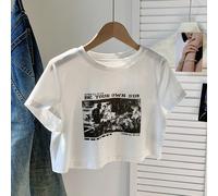 Maglietta a maniche corte con scollo rotondo, vestibilità slim, con stampa del logo della banda. "BRILLANDO TUTTA LA MIA VITA, SIATE IL VOSTRO SOLE BRILLANDO TUTTA LA MIA VITA" L,M,S,XSsloganPoliester