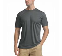 Maglietta a maniche corte da uomo Activewear per allenamento camicetta a maniche corte T-shirt 50+ Sun Athletic Gym Running Active Tee Top per sport indoor outdoor vita quotidiana, GY2., XL