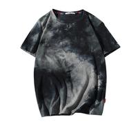 Maglietta a maniche corte da uomo Activewear top estivo nuovo stile Hk originale multicolore di grandi dimensioni a maniche corte girocollo maglietta per interni ed esterni passeggiate sport vita
