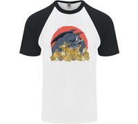 Maglietta A Maniche Corte Divertente Per Uomini Con Dadi RPG Drago