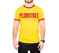 Maglietta a maniche corte giallo oro di Scott Pilgrim con logo della band Plumtree Gold Large
