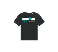 Maglietta a maniche corte ironman 70 3 les sables d olonne nero donna