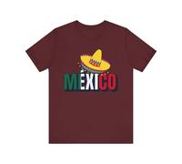 Maglietta a maniche corte Mexican Fiesta, maglietta da viaggio, maglietta da viaggio, maglietta da festival, Marrone, XL