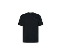 Maglietta a maniche corte oakley ellipse bark metal ts nera da uomo