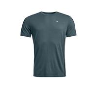 Maglietta a maniche corte Ortovox 185 ROCK'N'WOOL SHORT SLEEVE M (grigio artico scuro) Uomo S
