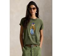 Maglietta a maniche corte, POLO BEAR Verde XS Orso