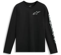 Maglietta a maniche lunghe Alpinestars Trackside CSF nera XL