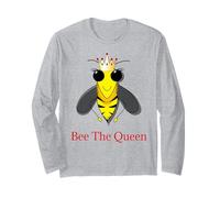 Maglietta a Maniche Lunghe Bee The Queen Apiary Maglia a Manica