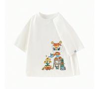 Maglietta a maniche lunghe carina per bambini, dolce maglietta intima primaverile Elasticità superiore e delicatezza sulla pelle per una libertà di movimento senza limiti: realizzato in un tessuto mon